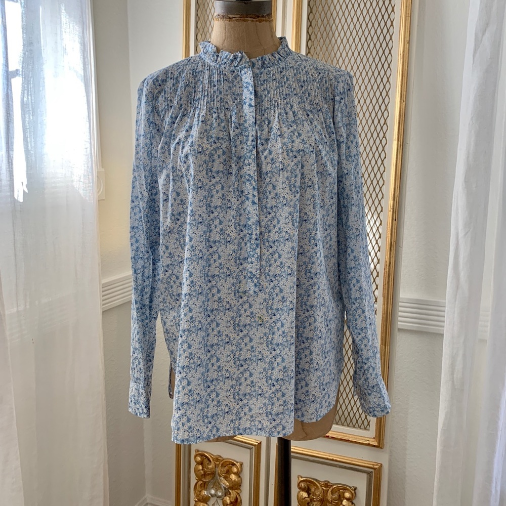 J. Crew Cotton poplin classic popover shirt in Liberty® Misti Valeria print